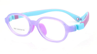 Girls Molly & Max Eyeglasses: Lola - Purple - SpecSMART Eye Clinic (Diagonal View)
